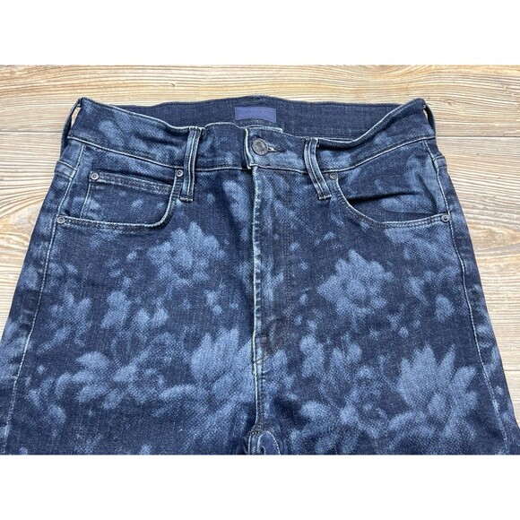 Mother The Dazzler Hover Depth Of Field Denim Blue Jean Women’s 27x30 - Picture 2 of 14
